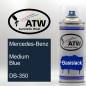 Preview: Mercedes-Benz, Medium Blue, DB-350: 400ml Sprühdose, von ATW Autoteile West.